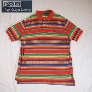 Polo Ralph Lauren Southwestern Aztec Stripe Pattern Shirt XL